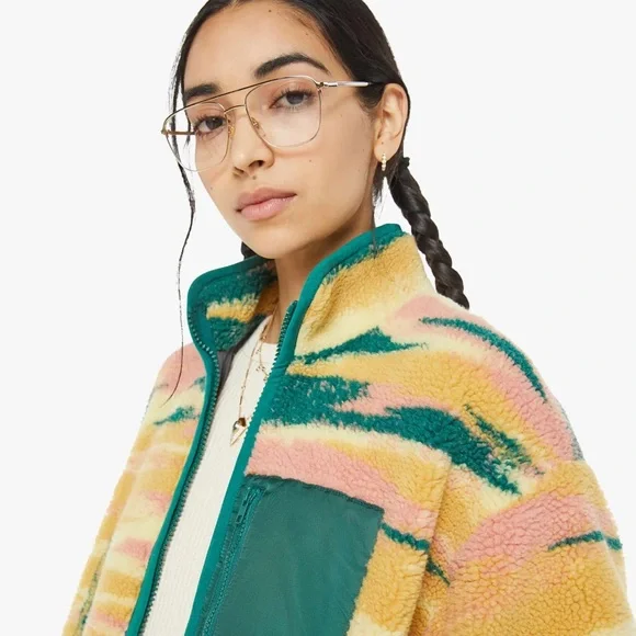 MOTHER Multicolor Sherpa Jacket - Picture 9 of 15